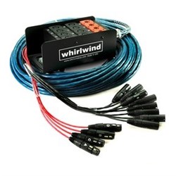 Whirlwind Medusa Standard Series AudioSnakes - Box to Fan   32 XLR Inputs  10 XLR Returns  250 ft W42PR